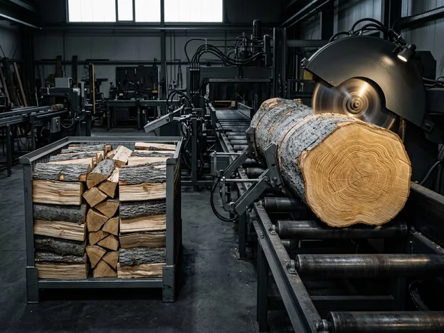 Заготовка и распил ясеневых дров в Томске